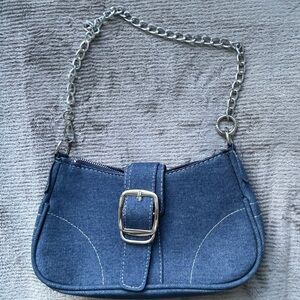 Stylish Blue Denim Women's Bag